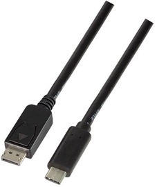 Juhe LogiLink Cable USB 3.2 Gen1x1 USB-C To DisplayPort 1.2 Connector 3m Black