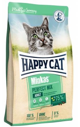 Sausas kačių maistas Happy Cat Minkas Perfect Mix, ėriena/žuvis, 10 kg