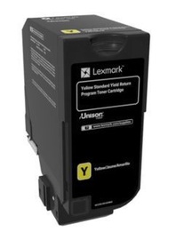 Тонер Lexmark 74C2SY0, желтый