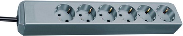 Brennenstuhl Power Cord Eco 6x 1.5m Silver