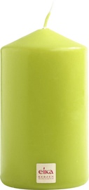 Eika Pillar Candle 14x8cm Green