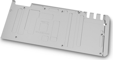 Panelė EK Water Blocks EK-Quantum Vector Trio RTX 3080/3090 Backplate - Nickel, 0.52 cm, pilka