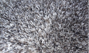 Ковер The Rugsmith Solid shaggy carpet RSS 0017, серый, 240 см x 160 см