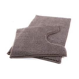 Domoletti Bathroom Mat Set Chenillema MA3188A1-2 Brown