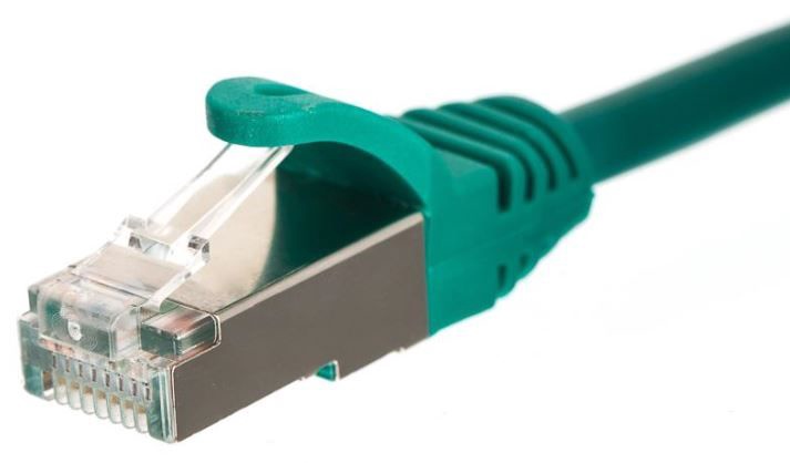 Juhe Netrack CAT 5e S/FTP Patch RJ-45 8P8C, RJ-45 8P8C, 0.25 m, roheline