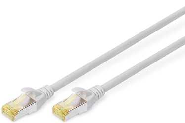 Сетевой кабель Digitus CAT 6A RJ-45, RJ-45, 7 м, серый