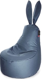 Кресло-мешок Qubo Mommy Rabbit Slate Pop Fit, темно-серый, 120 л