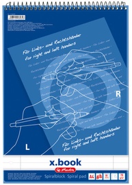 Записная книжка Herlitz, в линейку, A4, 80 листов