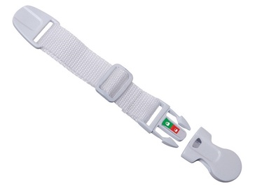 Uksepiiraja Dreambaby E-Z Check Strap Latch, polüester, valge