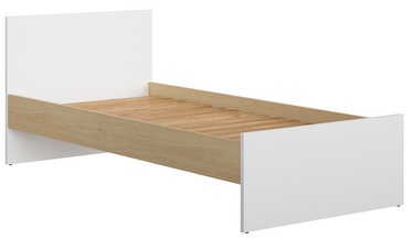Lova Black Red White Princeton 90 White Oak, 90 x 200 cm
