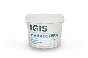 Шпаклевка Igis Makrosfera, легкое грубозернистое, белый, 1 l