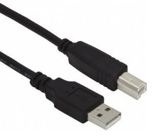 Laidas Brackton USB male, USB male, 3 m, juoda
