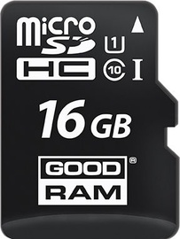 Карта памяти GoodRam M1AA 16GB microSDHC UHS-I Class 10 + Adapter