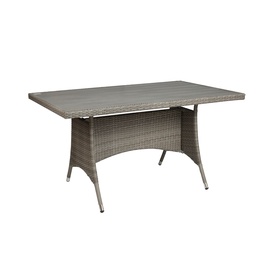 Садовый стол Domoletti Parnu, серый, 85 см x 140 см x 74 см
