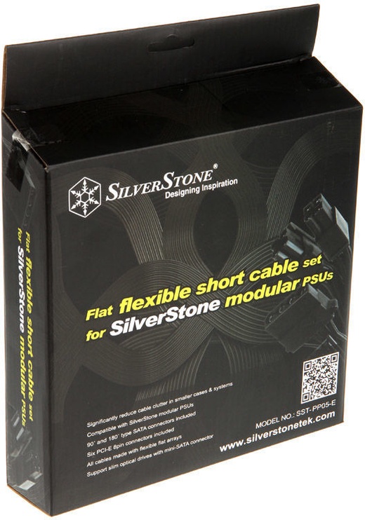 Провод SilverStone Strider PP05, черный