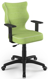 Bērnu krēsls Duo Size 6 VS05, melna/zaļa, 400 mm x 1045 mm