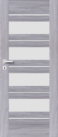 Полотно межкомнатной двери PerfectDoor EVIA 01, серый, 203.5 см x 84.4 см x 4 см