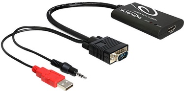 Delock HDMI Female to VGA Male + Audio Jack 3.5mm