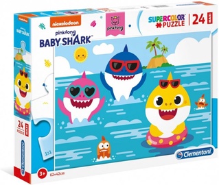 Pusle Clementoni Baby Shark 28519, 24 tk