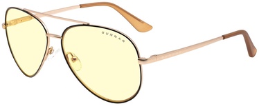 Защитные очки Gunnar Maverick Amber Glass Black/Gold