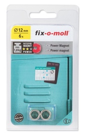 Магнит Fix-O-Moll 3562809, серый, 6 шт.