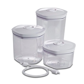 Solis Hexagonal Vacuum Container Set Of 3 922.78 T-MLX19326
