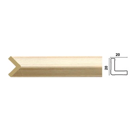 Apdares elements TP10015811, bēša/smilškrāsas, 2.4 m x 20 mm