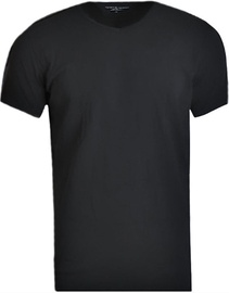 Футболка Tommy Hilfiger V-Neck, черный, S