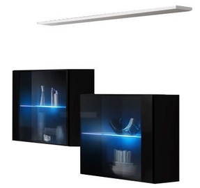 ASM Switch SB III Hanging Cabinet/Shelf Set Black/White
