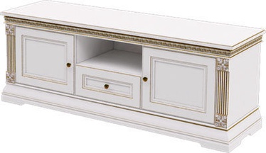 MN T2-150 TV Stand White/Gold