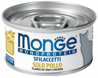 Monge Monoprotein Flakes Only Chicken 80g