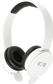 Qoltec Bluetooth On-Ear Headphones White