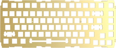 Пластина для клавиатуры Glorious PC Gaming Race GMMK Pro 75% Switch Plate Brass, oранжевый