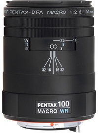 Objektīvs Pentax SMC D FA 100mm f/2.8 Macro WR Lens Black