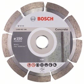 Griešanas asmens Bosch, 150 mm x 22.23 mm x 2 mm