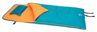 Miegmaišis Pavillo, mėlynas/žalias/oranžinis, dešininis, 205 cm