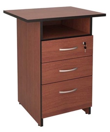 DaVita Rubin 41.58 Office Cabinet Italian Nut