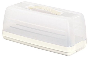 Curver Cake Transporting Box Rectangular Cream