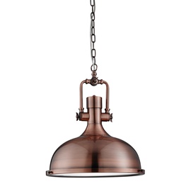 Retro stiliaus pakabinamas šviestuvas Searchlight Industrial 1322CU, 1 x 10W E27