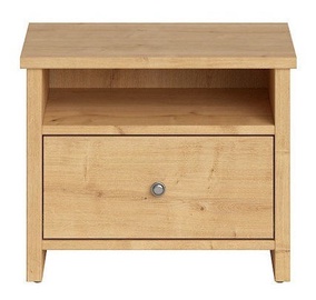 Black Red White Porto Night Stand 40x53cm Burlington Oak