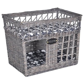 Домик для животных VLX Willow Cat House, серый, 460 мм x 320 мм