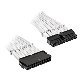 Pikendusjuhe BitFenix BFA-MAC-24ATX45WK-RP, valge/must, 0.3 m