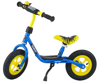 Vaikiškas dviratis Milly Mally Dusty 10'' Balance Bike Blue Yellow 3227