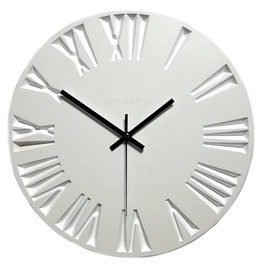 OVi Watch Wooden Wall Clock 30cm x 30cm White