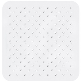 Vannitoa põrandamatt Tatkraft Fine, valge, 550 mm x 550 mm