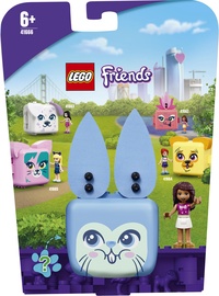Конструктор LEGO Friends Кьюб Андреа с кроликом 41666, 45 шт.
