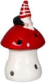 Подсвечник Verners White/Red, 12 см
