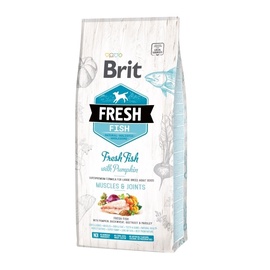 Сухой корм для собак Brit Adult Fresh Fish, рыба, 12 кг
