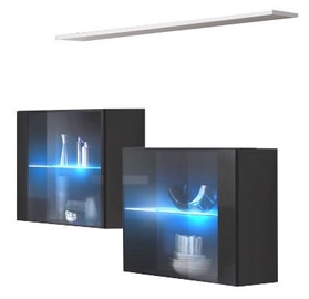 ASM Switch SB III Hanging Cabinet/Shelf Set Graphite/White