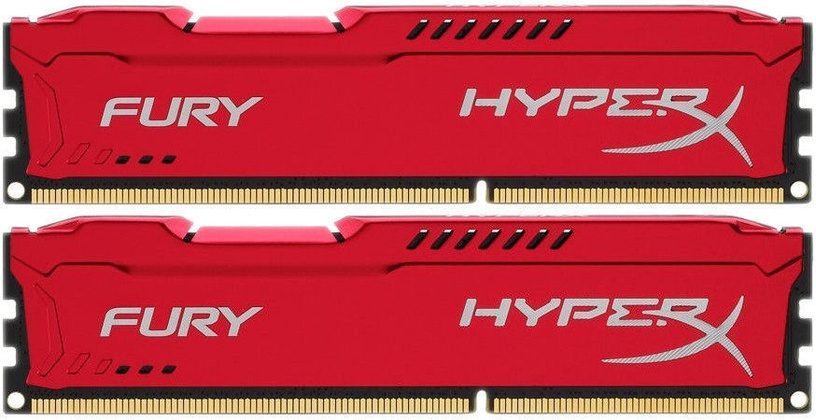 Operatyvioji atmintis (RAM) Kingston HyperX Fury Red, DDR4, 32 GB, 3200 MHz